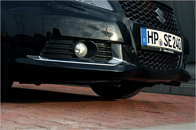 Auch die Nebellampen sind ab Werk dabei