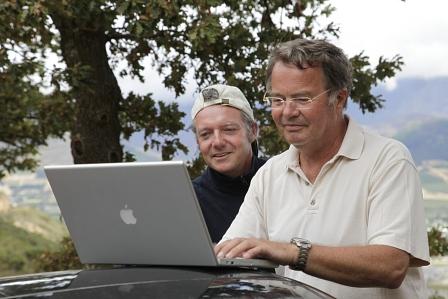 Porsche 911 mit Bernd Kanau (rechts)