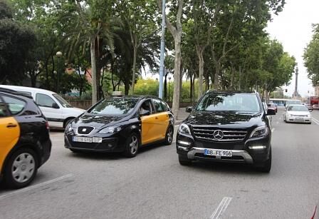 Mercedes ML 250 Bluetec Verbrauchsfahrt