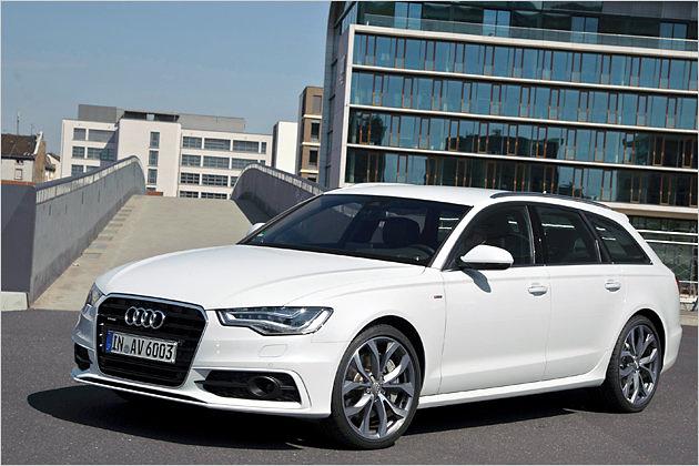 Typisch für Audi ist der charakteristische Singleframe-Grill