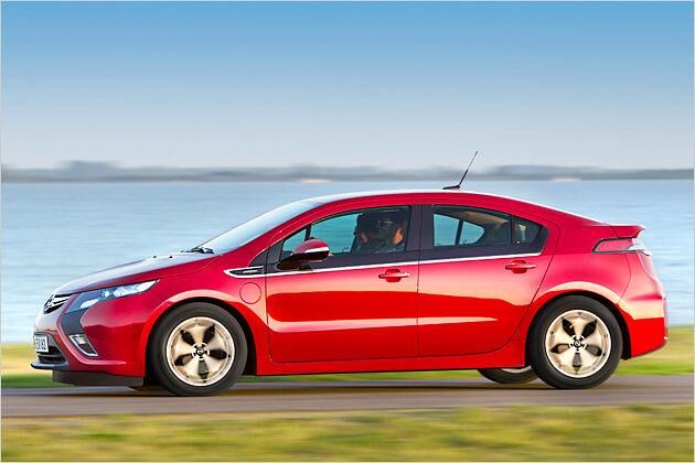 Der Ampera fährt bis zu 80 Kilometer rein elektrisch und damit emissionsfrei