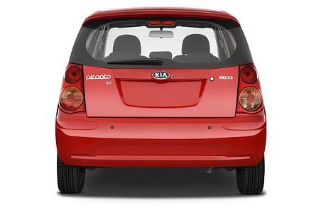 Kia Picanto (Baujahr 2011) Vision 5 Türen Heckansicht