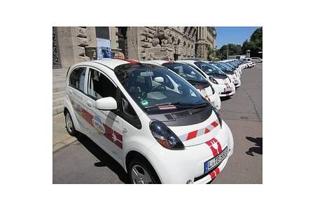 i-MiEV-Flotte rollt in Leipzigs städtischen Diensten
