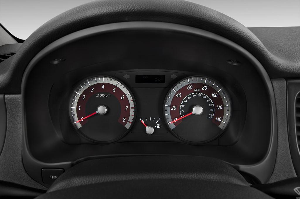 Kia Rio (Baujahr 2011) - 5 Türen Tacho und Fahrerinstrumente