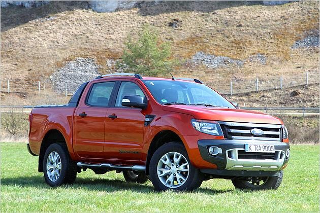Optisch wirkt der neue Ford Ranger wesentlich dynamischer als sein Vorgänger