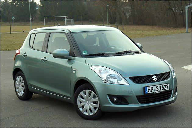 Große Scheinwerfer prägen das Swift-Gesicht