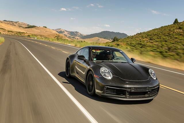 Porsche 911 - Warm-Up für die Weltpremiere