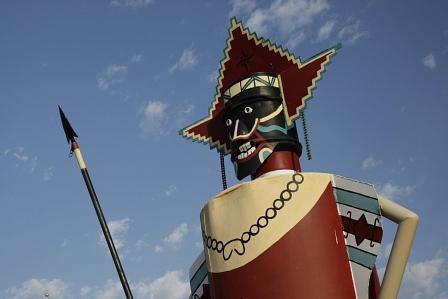 Im Mercedes SLK 55 AMG unterwegs auf der Route 66