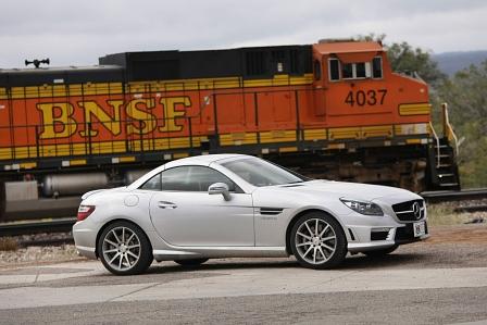 Im Mercedes SLK 55 AMG unterwegs auf der Route 66