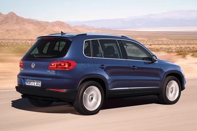 Mit einer Länge von knapp über 4,40 Meter gilt der Tiguan als Kompakt-SUV