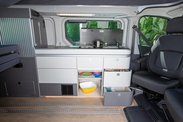 Der Westfalia-Ausbau wirkt hochwertig