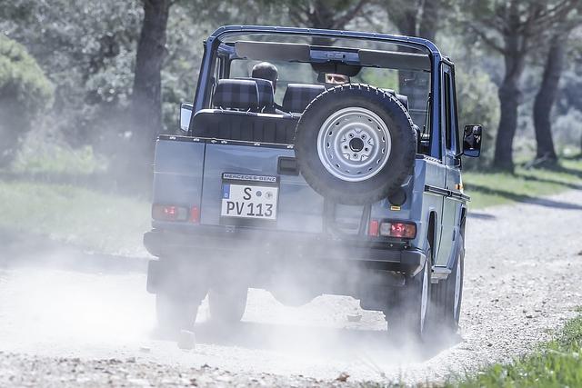Das Fahren im Mercedes G-Klasse 300 GD Cabriolet entschleunigt