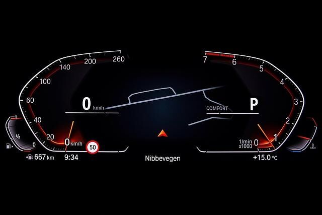 BMW Dreier G20 2019 - neue animierte Instrumente