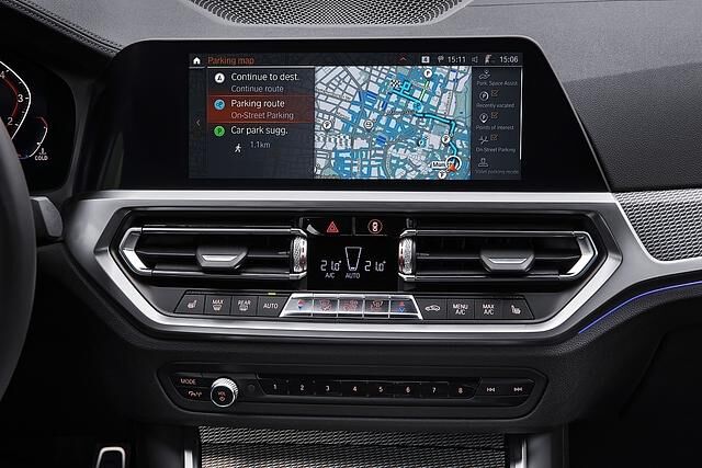 BMW Dreier - lässt sich auch per Touch bedienen