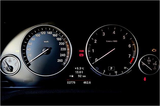 Klassische Instrumente: Hier kann man beim Ablesen nun wirklich nichts falsch machen