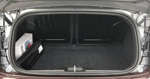 Fiat 500C 1.2 Collezione - auch der Kofferrau reicht allemal