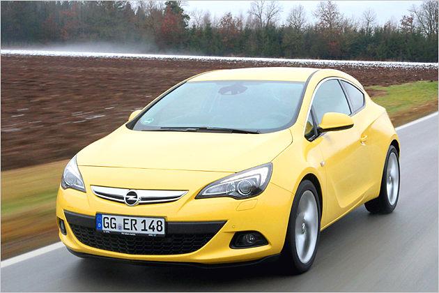 Der Opel Astra GTC 1.6 Turbo ist das vorübergehende Topmodell des Dreitürers