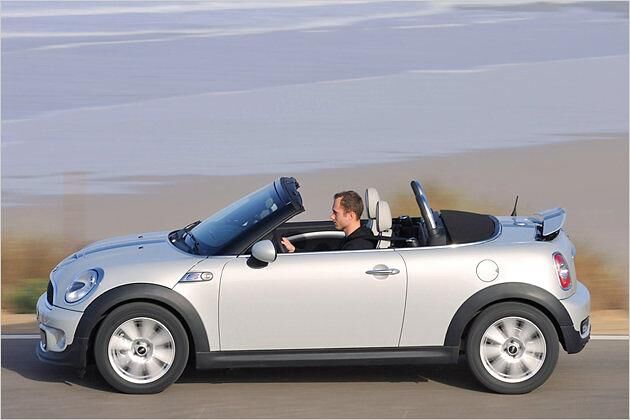 Viel Platz: Beim Roadster verzichtet Mini auf eine zweite Sitzreihe
