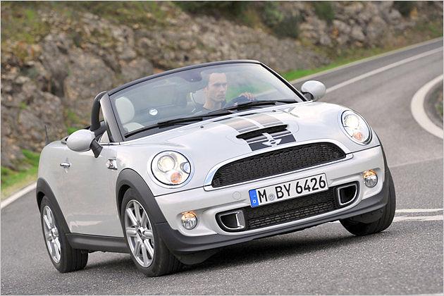 Guckt so freundlich wie seine Mini-Modellgeschwister: Der Roadster