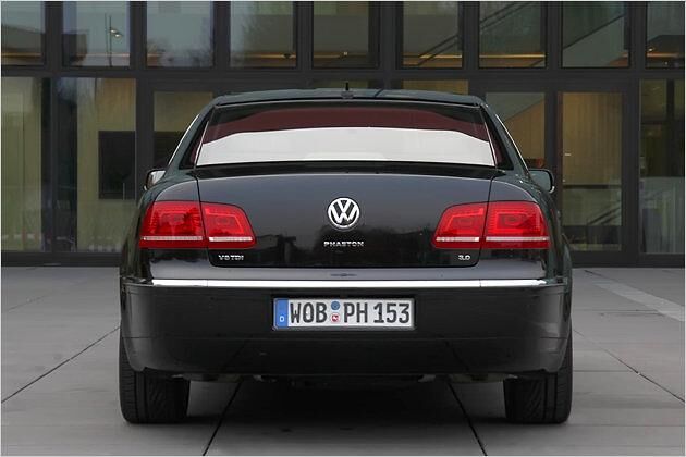 Die Karosserieform des Phaeton ist zeitlos und klassisch