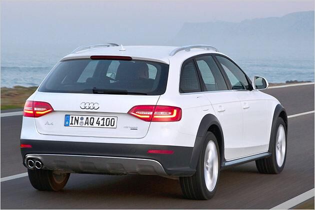 Der allraod quattro besitzt eine höher gelegte Karosserie und trägt einen SUV-Look