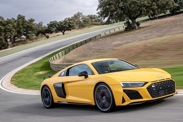 Der neue Motor des gelifteten R8 wurde vom Lamborghini Huracan Performante übernommen