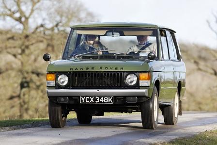 50 Jahre Land Rover Testgelände Eastnor Castle / Range Rover