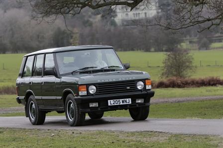 50 Jahre Land Rover Testgelände Eastnor Castle / Range Rover