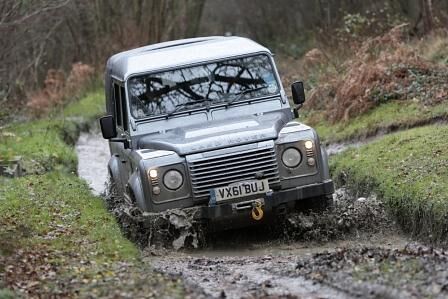50 Jahre Land Rover Testgelände Eastnor Castle / Range Rover