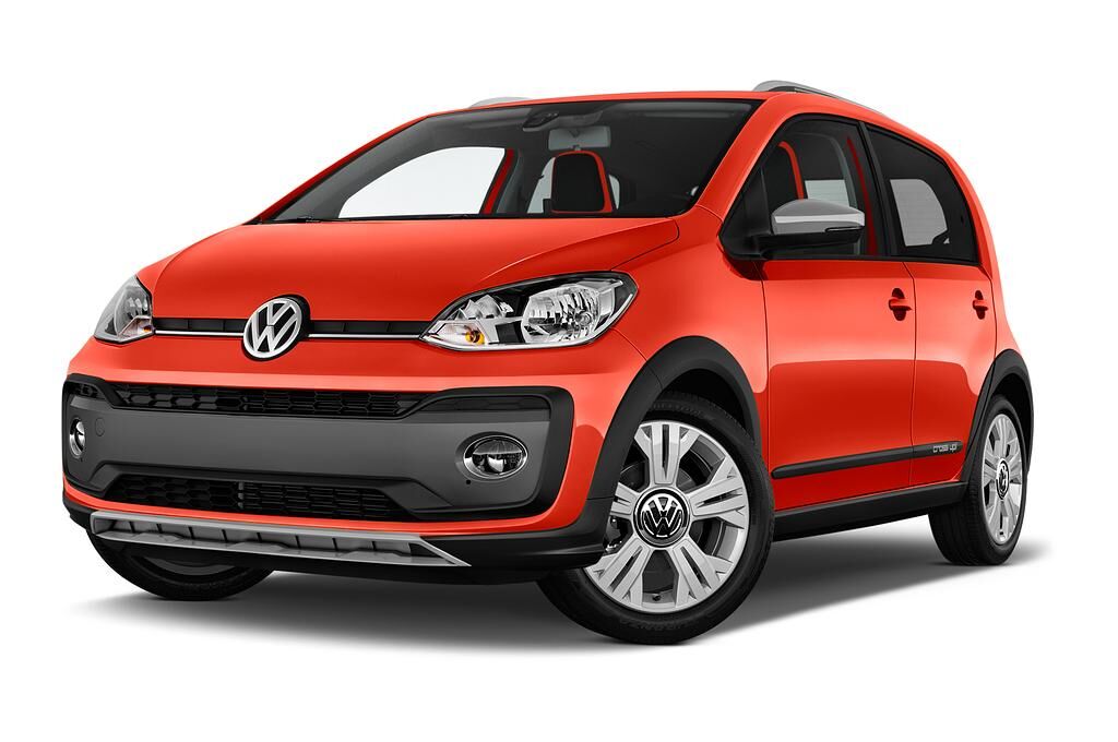 Volkswagen Up (Baujahr 2018) Cross Up 5 Türen seitlich vorne mit Felge