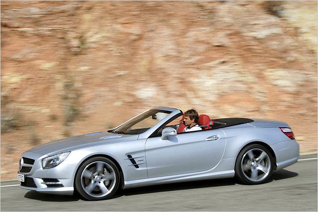 Gestreckt: Der neue Mercedes SL ist über 4,60 Meter lang