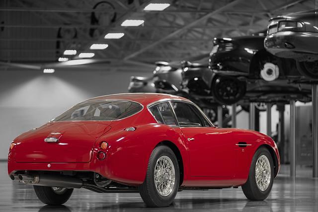 Der Aston Martin DB4 GT Zagato Continuation ist nicht für eine Straßenzulassung vorgesehen