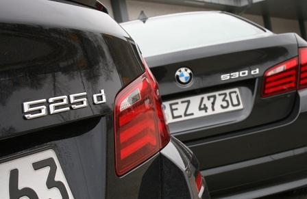 Vergleich BMW 525d vs. BMW 530d