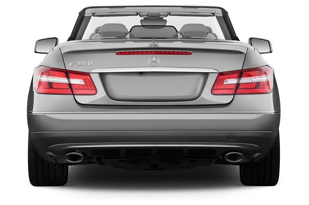 Mercedes E-Class (Baujahr 2010) - 2 Türen Heckansicht
