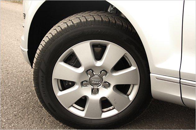 18-Zöller wirken am Audi Q7 richtig klein