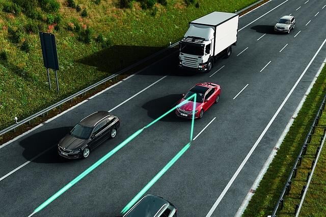 Auch der Spurhalte-Assistent funktioniert einwandfrei