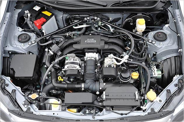 Der 2,0-Liter-Boxermotor des BRZ leistet 200 PS