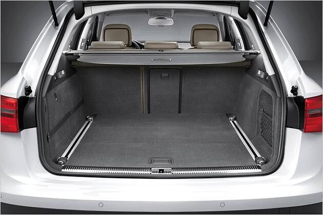 565 Liter Gepäck passen ins Heck des A6 allroad quattro