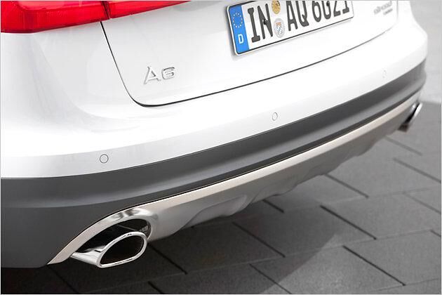 Die unten abgeflachten Endrohre könnten im leichten Gelände von Vorteil sein