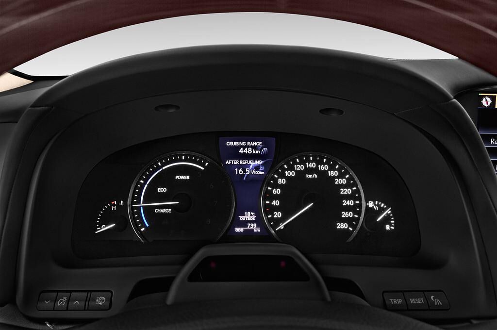 Lexus Ls (Baujahr 2016) 600H L 4 Türen Tacho und Fahrerinstrumente