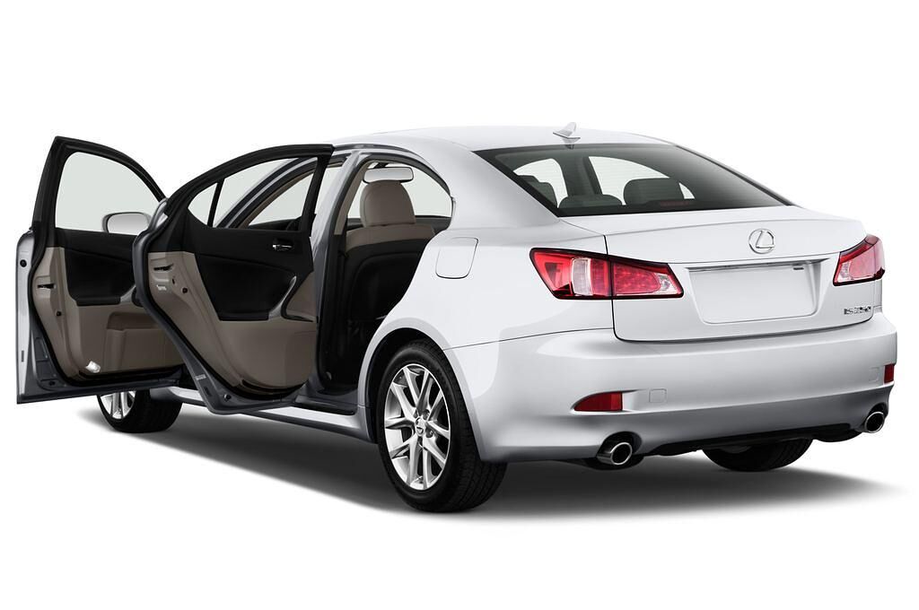 Lexus IS (Baujahr 2011) Luxury Line 4 Türen Tür geöffnet