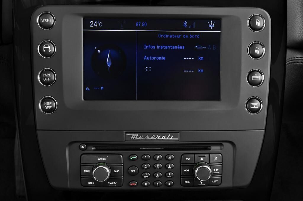 Maserati Quattroporte (Baujahr 2010) - 4 Türen Radio und Infotainmentsystem