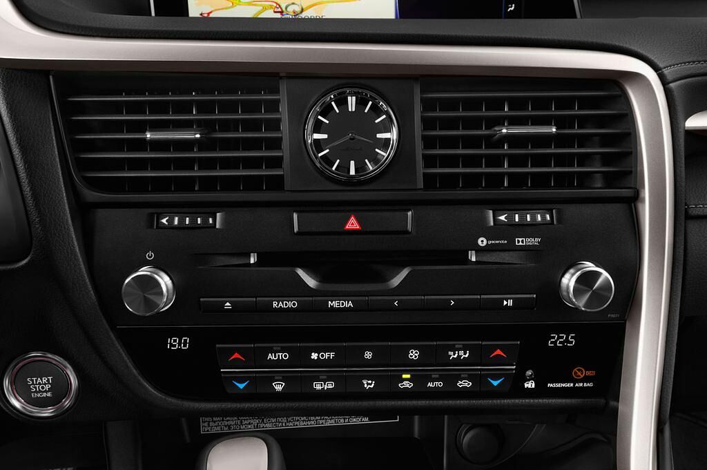 Lexus RX (Baujahr 2016) Executive Line 5 Türen Lüftung