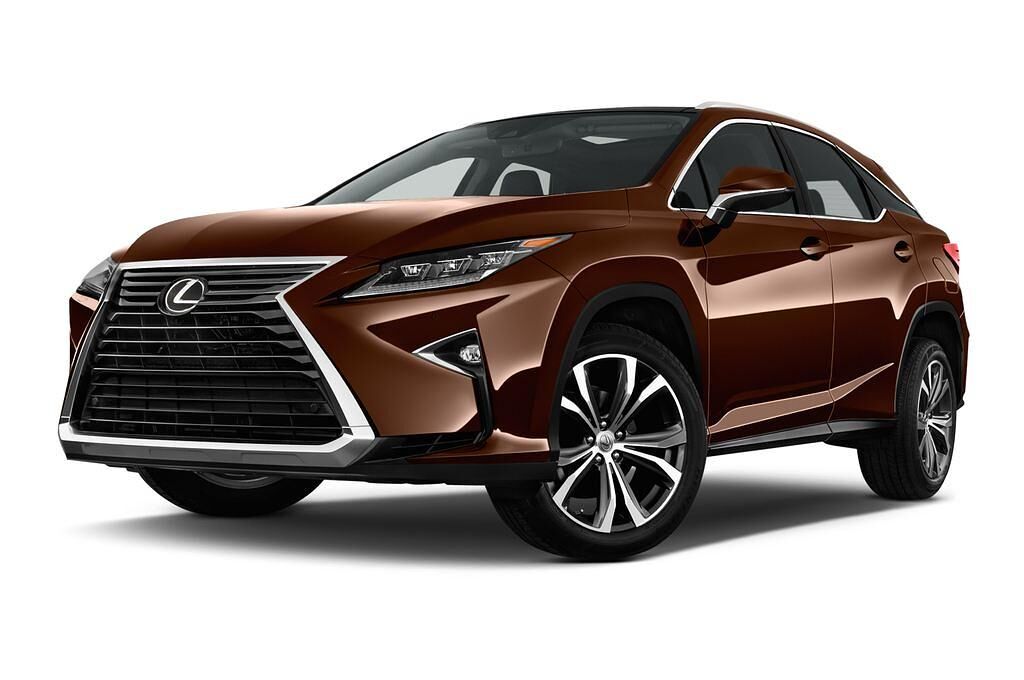 Lexus RX (Baujahr 2016) Executive Line 5 Türen seitlich vorne mit Felge