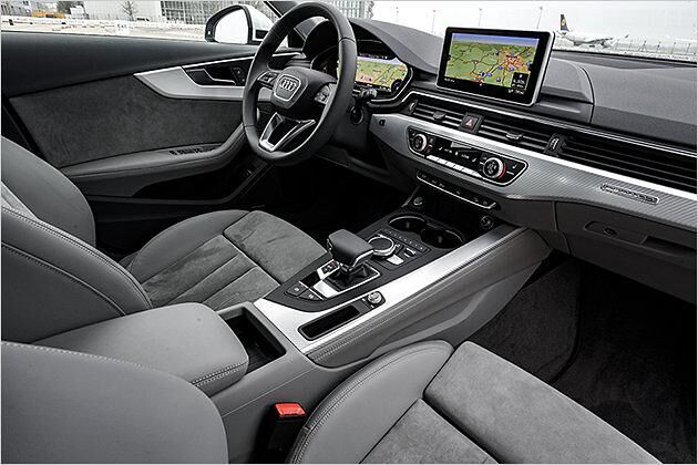 So aufgeräumt und durchgestylt geht es nur in einem Audi-Innenraum zu