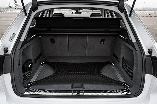 In dieser Stellung fasst der Kofferraum 505 Liter Gepäck