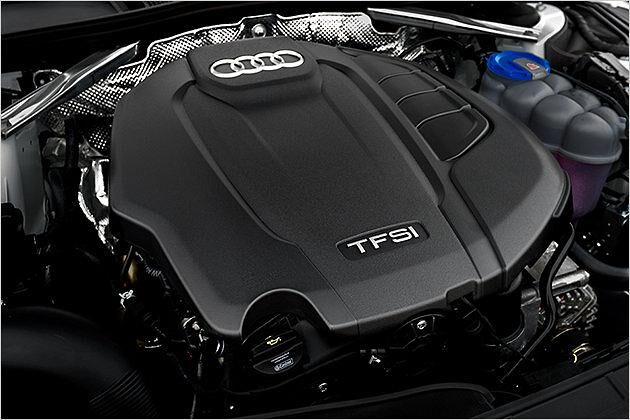 Der TFSI im A4 allroad quattro leistet 252 PS und produziert 370 Newtonmeter. Vorerst ist der neue Allrad nur mit diesem Aggregat erhältlich