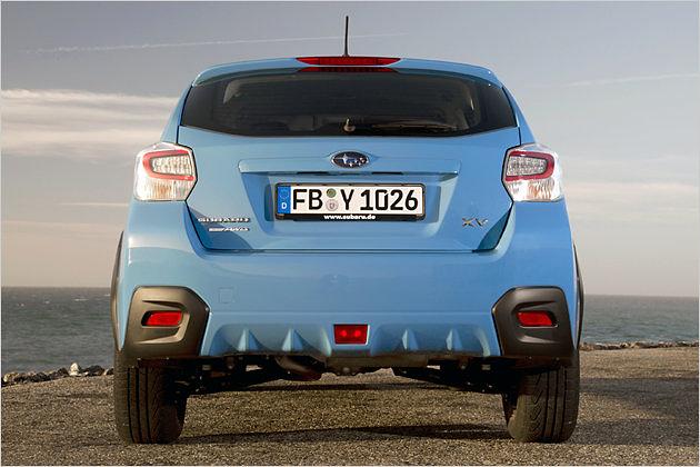 Positiv, weil ehrlich: Beim XV fehlt der "Unterfahrschutz" aus Plastik