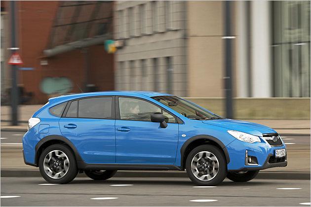 Wir fuhren den XV mit dem 147 PS starken Boxer-Diesel, der viel Schwung bietet