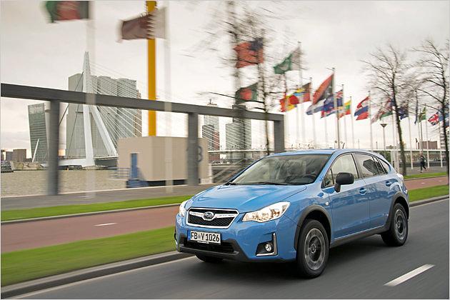 Den Subaru XV 2.0D gibt es schon ab 27.090 Euro - das ist viel günstiger als ein vergleichbarer Ford Kuga oder VW Tiguan